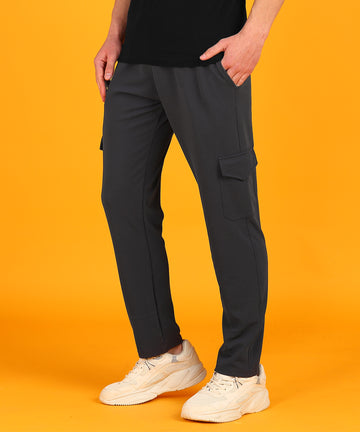 Men's Casual Joggers - Dark Grey